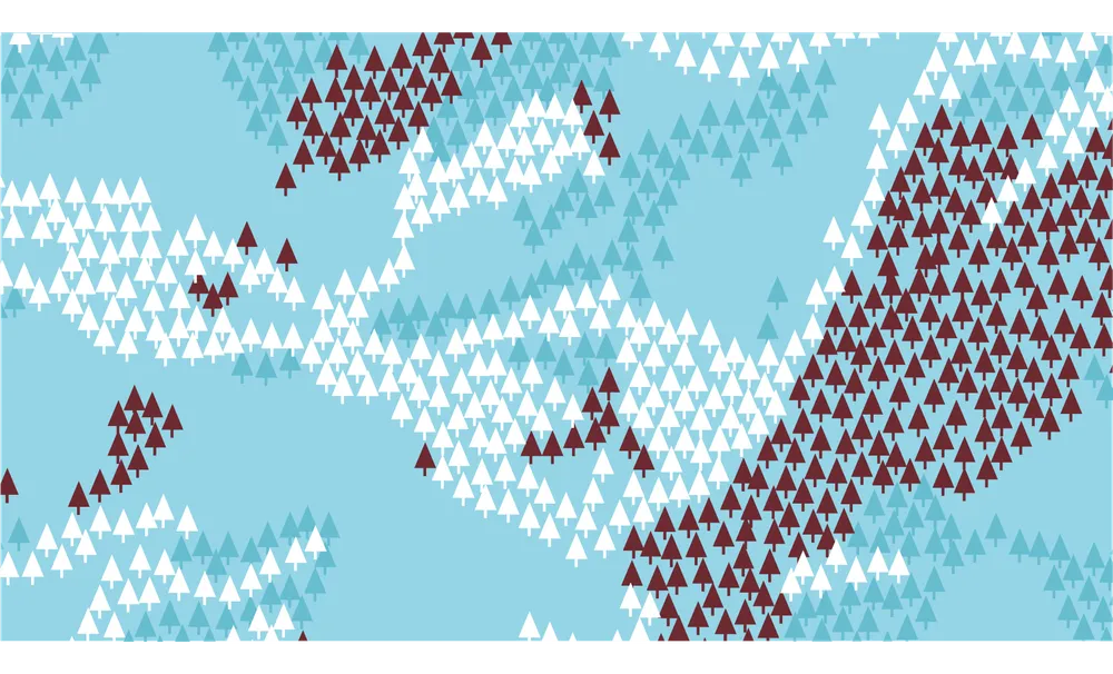 Camouflage arboriforme